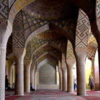 شبستان  مسجد نصیرالملک 